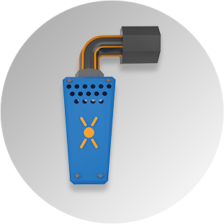 多級(jí)篩網(wǎng)式汽車尾氣收集裝置